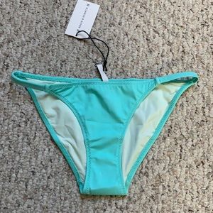Sold and striped the Morgan bottom size medium in light teal